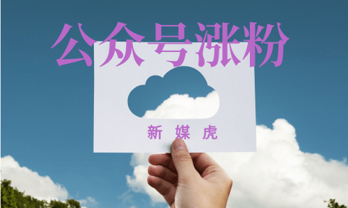 新媒虎-公众号涨粉 新媒虎-公众号涨粉