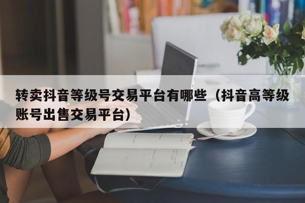 转卖抖音等级号交易平台有哪些(抖音高等级账号出售交易平台) 转卖抖音等级号交易平台有哪些(抖音高等级账号出售交易平台)(图1)
