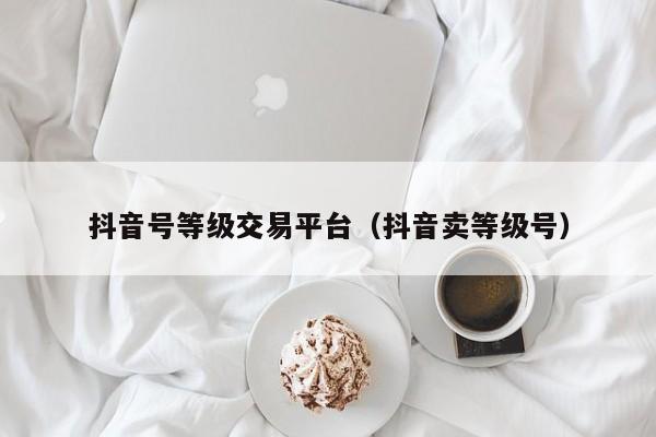 抖音号等级交易平台(抖音卖等级号) 抖音号等级交易平台(抖音卖等级号)(图1)