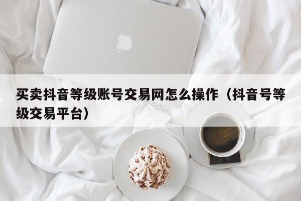 买卖抖音等级账号交易网怎么操作(抖音号等级交易平台) 买卖抖音等级账号交易网怎么操作(抖音号等级交易平台)(图1)