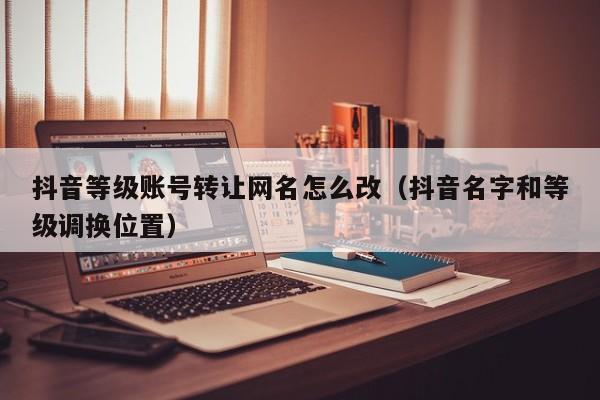 抖音等级账号转让网名怎么改(抖音名字和等级调换位置) 抖音等级账号转让网名怎么改(抖音名字和等级调换位置)(图1)
